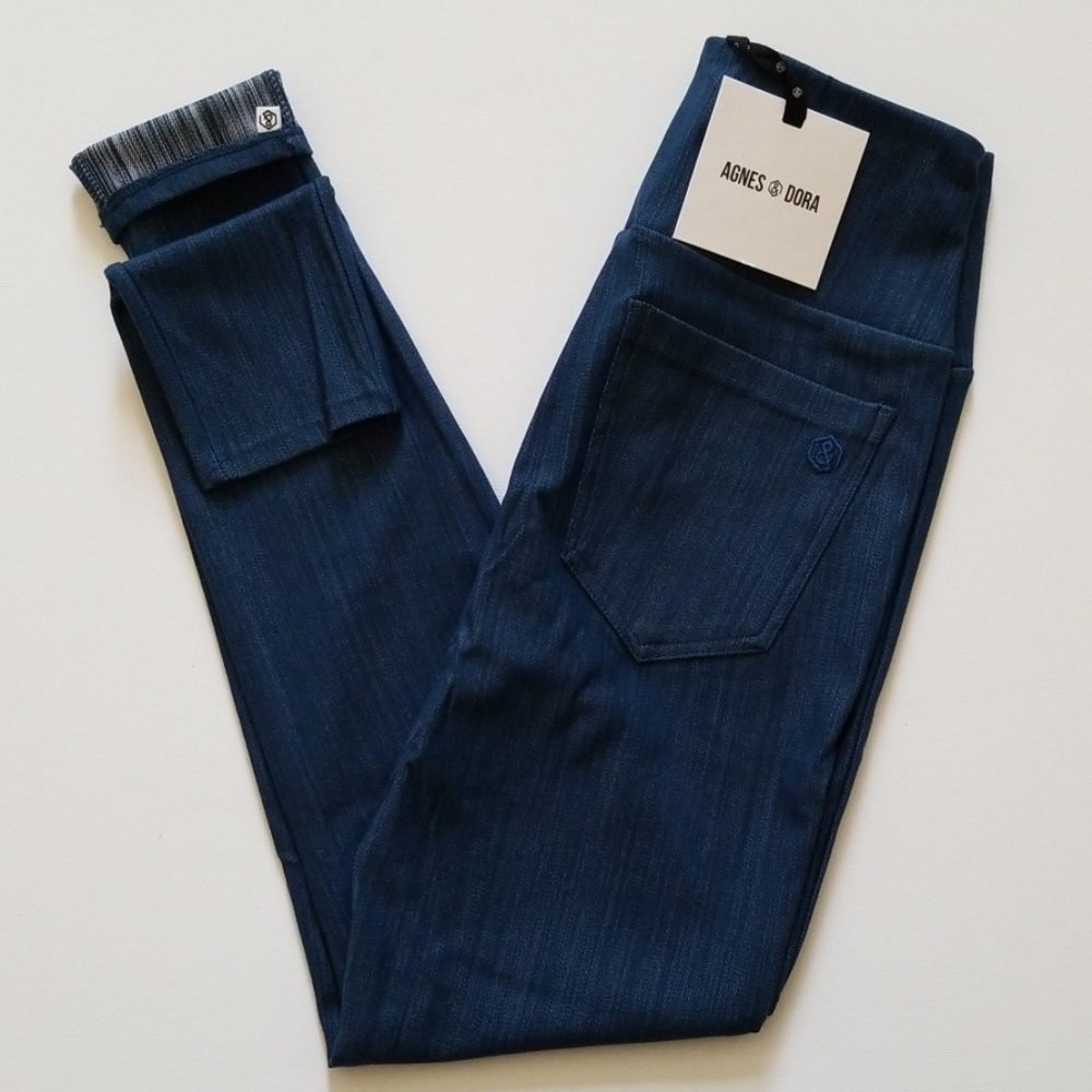 ❗ONE LEFT❗Agnes & Dora Deep Sea Jeggings - Picture 2 of 5